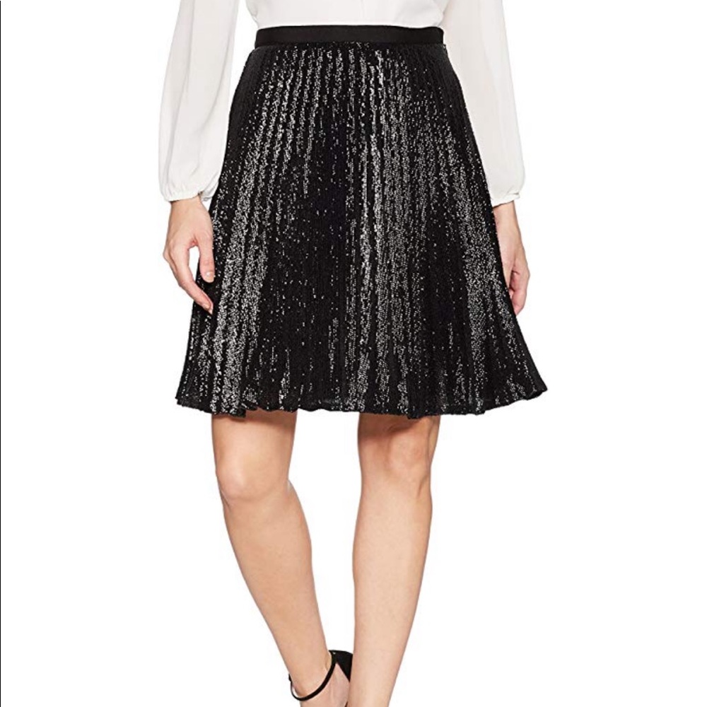 Joie sequin pleated skirt
